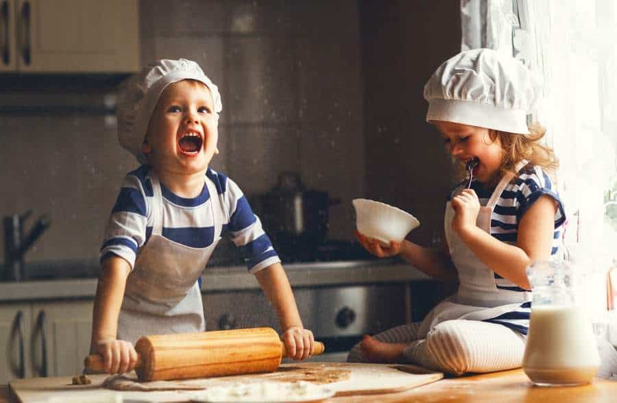 Cooking with kids