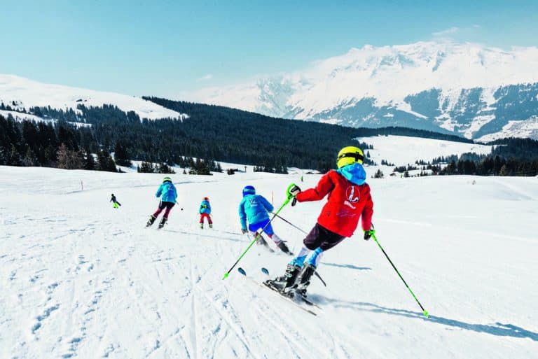 Swiss family skiing holidays