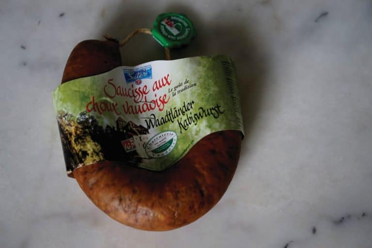 Saucisson Swiss food