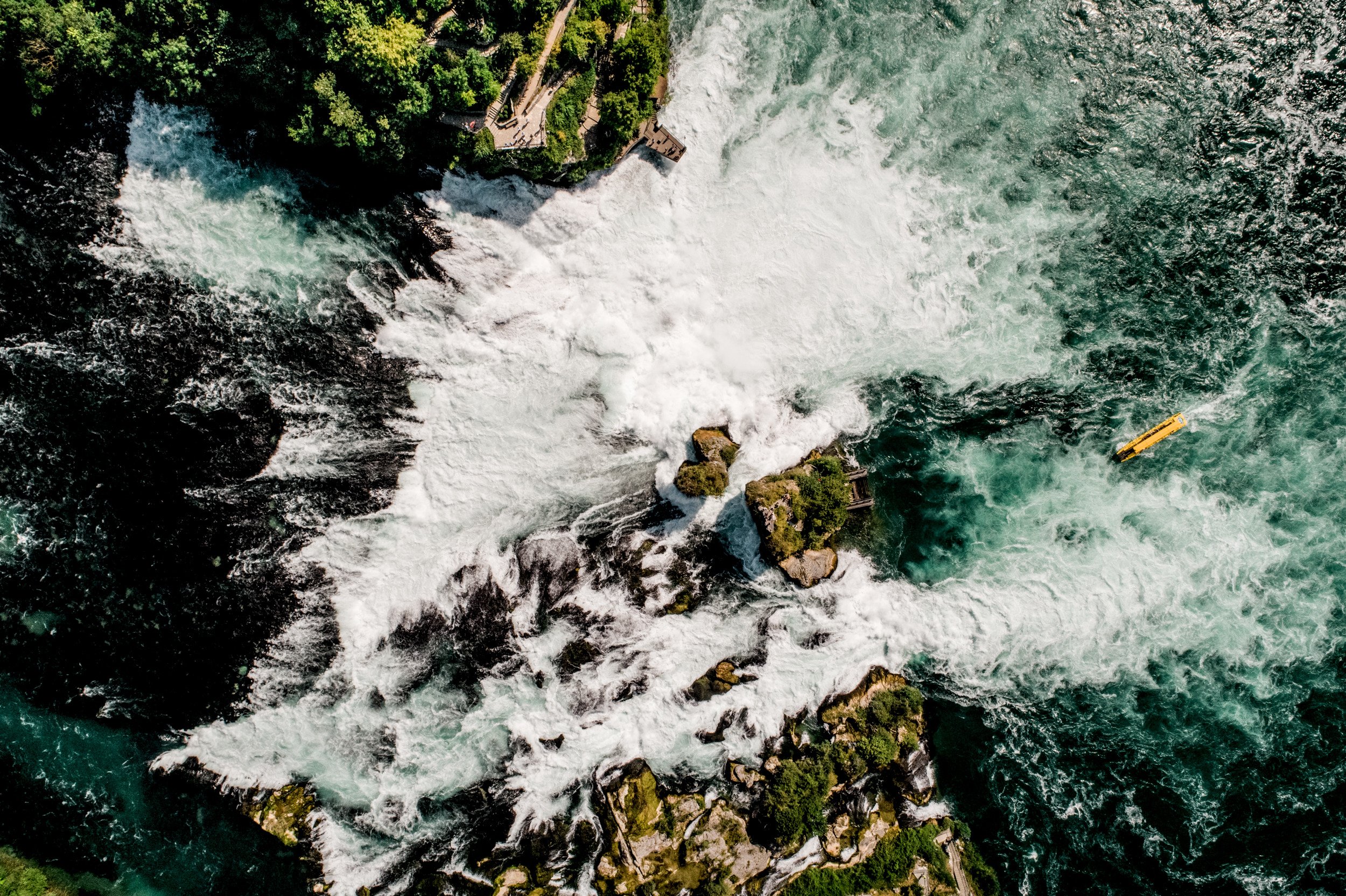 Rhine Falls Switzerland Family Activity