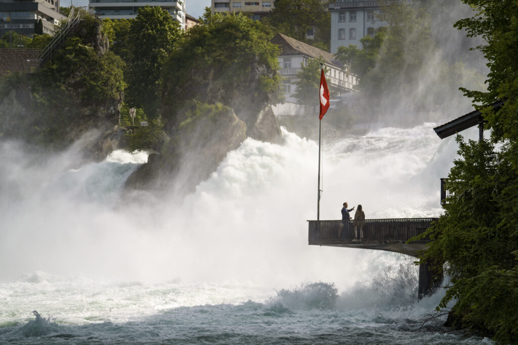 Rhine Falls Switzerland Family Activity