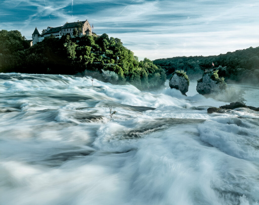Rhine Falls Switzerland Family Activity