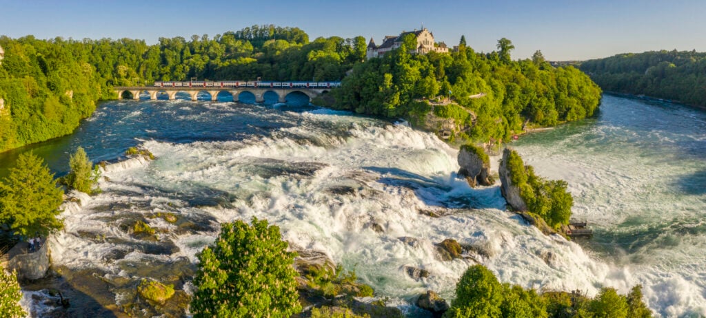 Rhine Falls Switzerland Family Activity