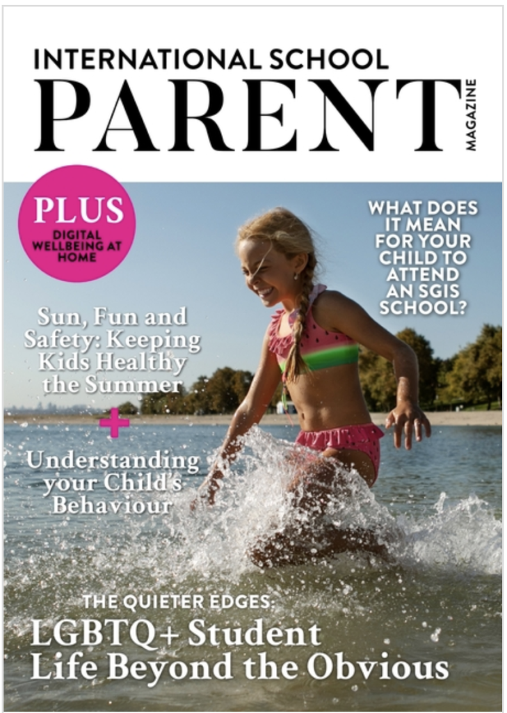 International School Parent magazine cover